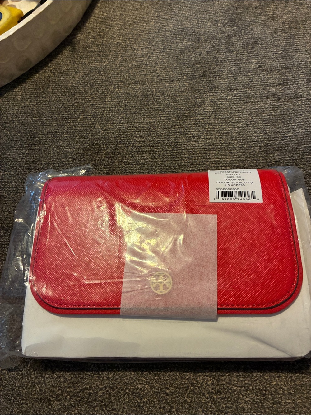 Tory Burch red crossbody